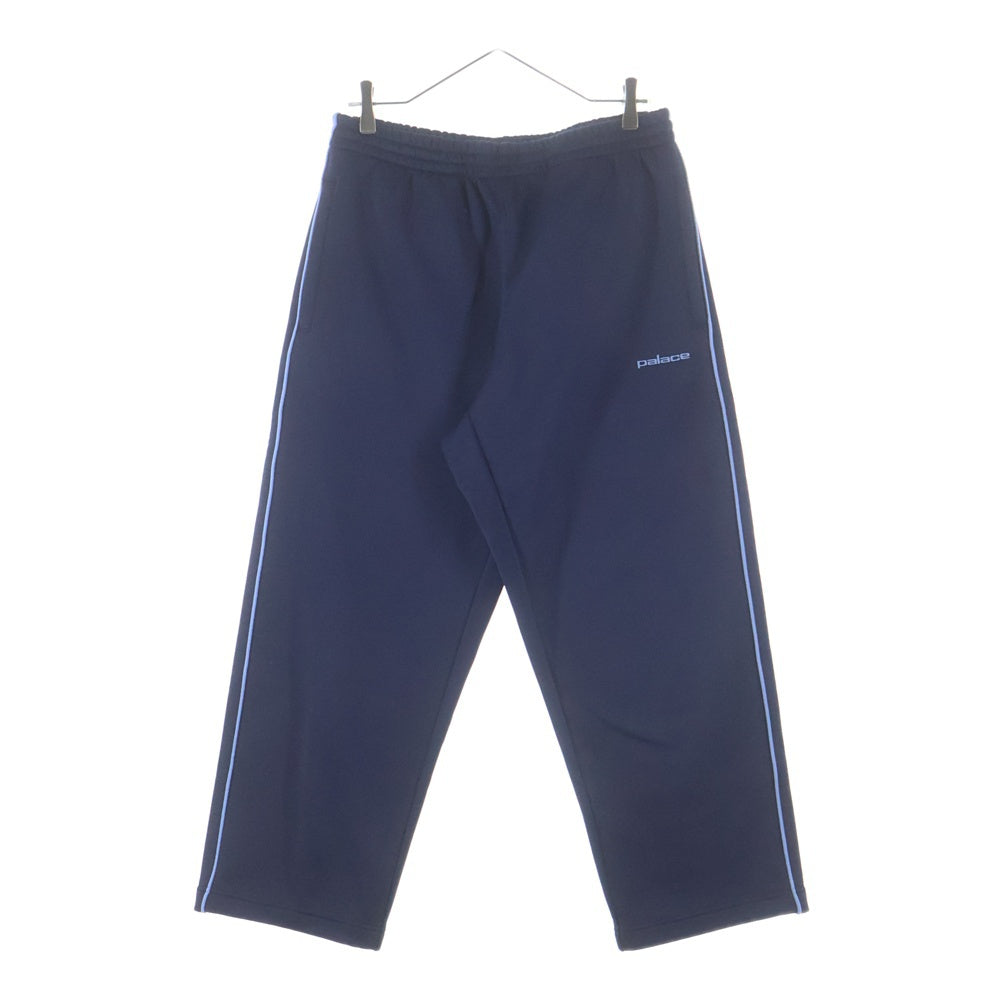 Palace Skateboards パレススケートボーズ 24SS POLYKNIT TRACK JOGGER ポリニット ロゴ刺繍 サイドライン トラックパンツ ネイビー P26JG042 Palace Skateboards(パレススケートボーズ) 24SS POLYKNIT TRACK