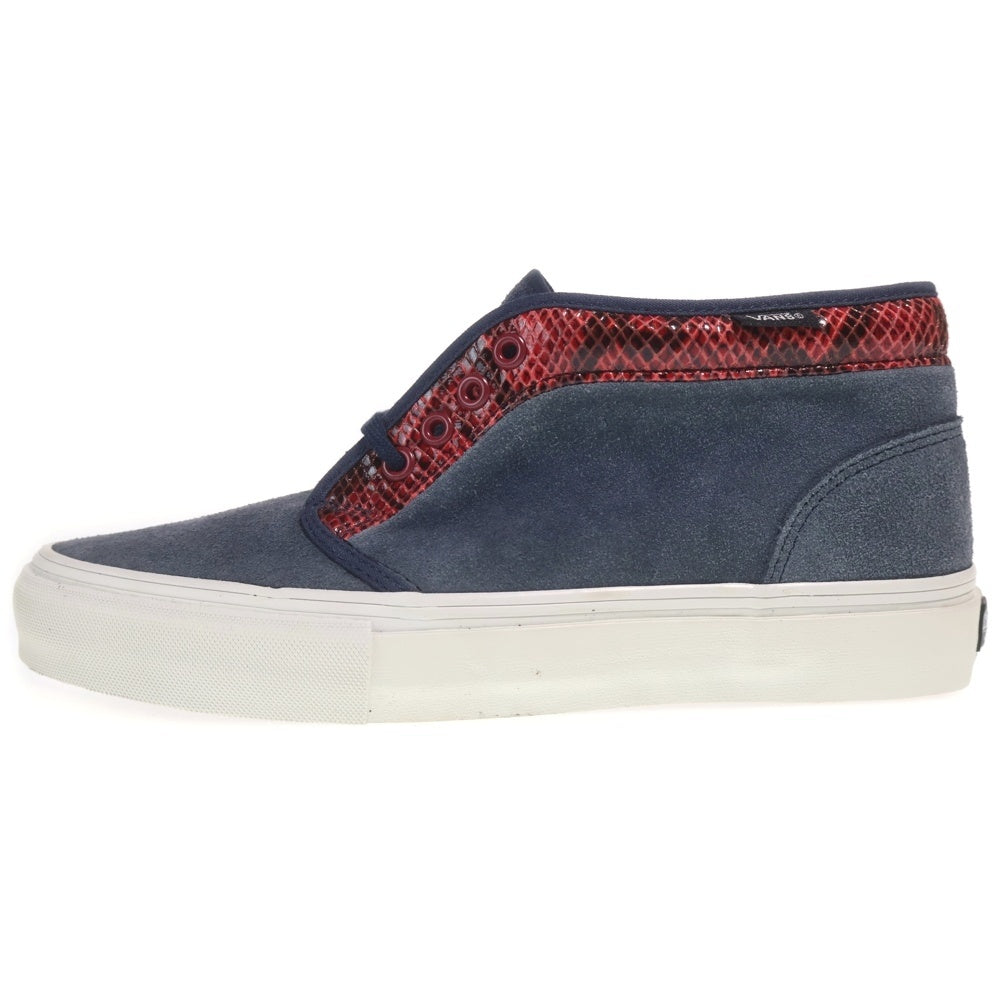SUPREME(シュプリーム) 10SS ×VANS CHUKKA BOOT 95 バンズ チャッカブーツ ミッドカットスニーカー ネイビー/レッド US9/27cm VN0K6M18N