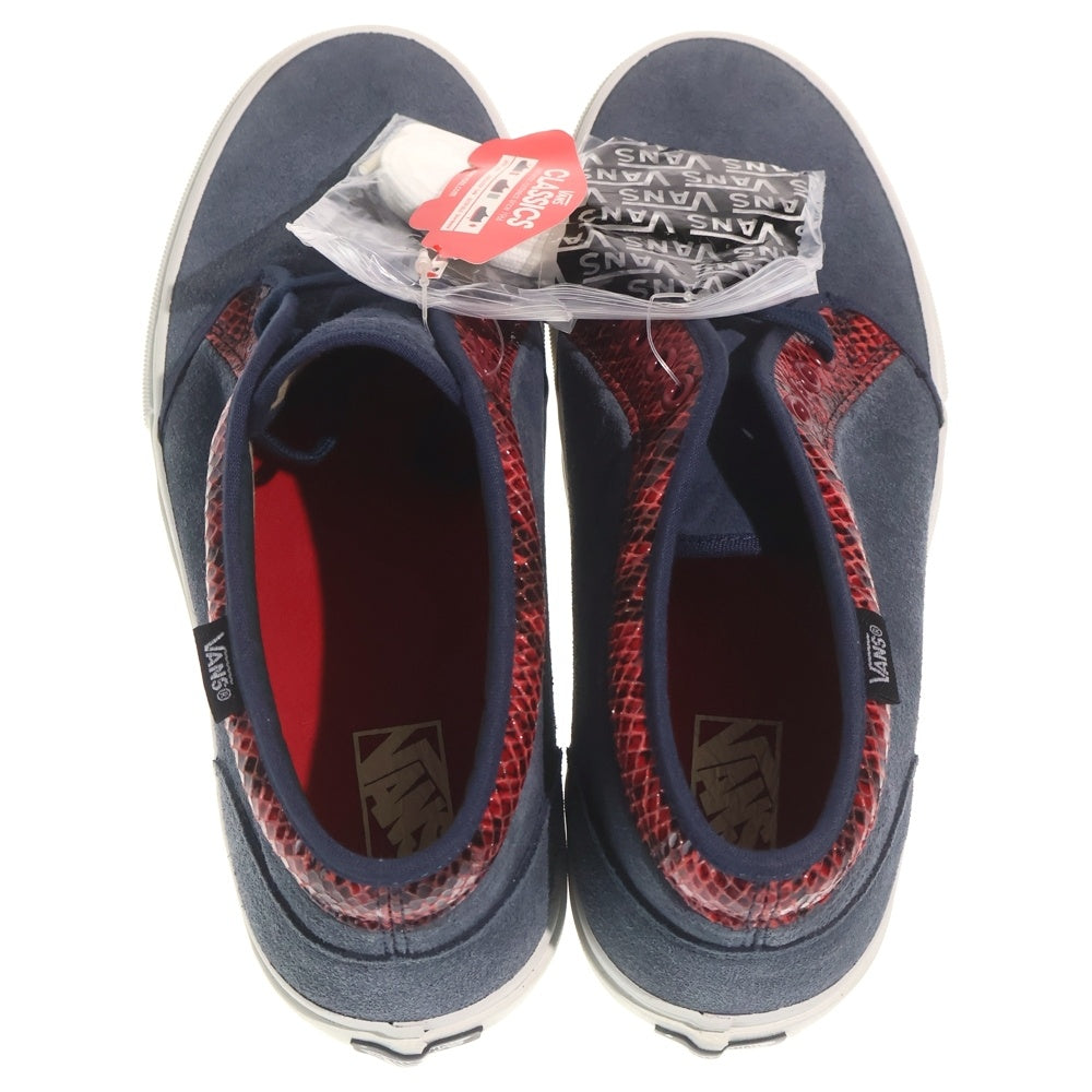 SUPREME(シュプリーム) 10SS ×VANS CHUKKA BOOT 95 バンズ チャッカブーツ ミッドカットスニーカー ネイビー/レッド US9/27cm VN0K6M18N