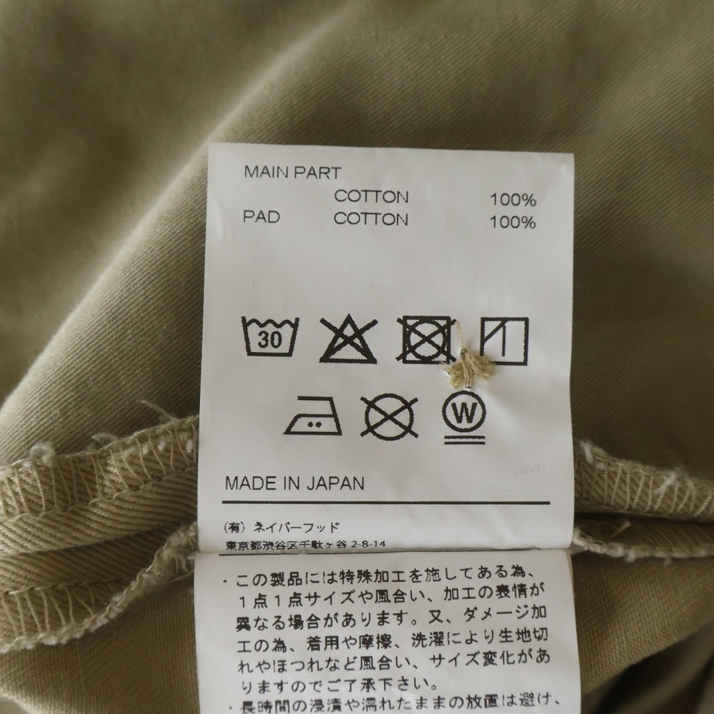 NEIGHBORHOOD(ネイバーフッド) 25AW ×ONE OF THESE DAYS SAVAGE CHINO PANTS ワン オブ ジーズ デイズ サベージ ペイント コットンチノパンツ ベージュ 252SPODN-PTM02