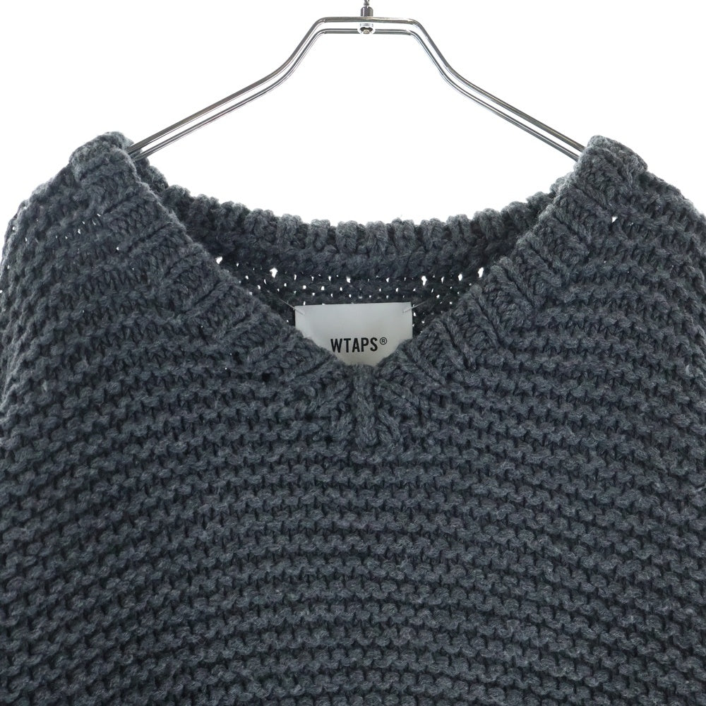 WTAPS(ダブルタップス) 21AW MEDIEVAL SWEATER WOAC メディカルセーター アクリルウールニット グレー 192MADT-KNM02
