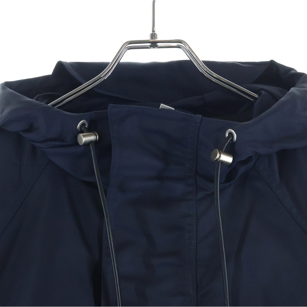 LOEWE(ロエベ) ナイロン フーデッド ジャケット ドローストリング マウンテンパーカー ブルー H526Y03WAI
