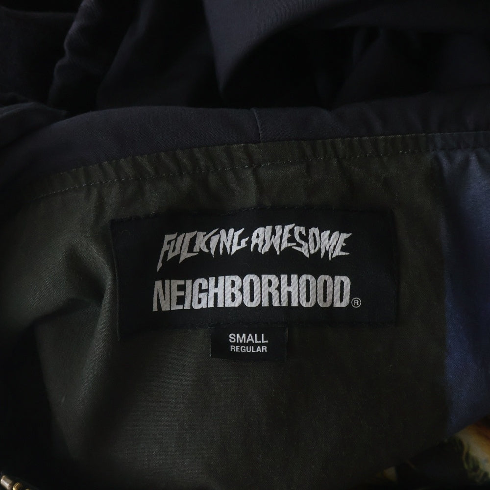 NEIGHBORHOOD(ネイバーフッド) 25SS ×Fucking Awesome Hooded Jacket ファッキンオーサム フーデッド ジャケット パーカー パープル 251TSFGN-JKM01S