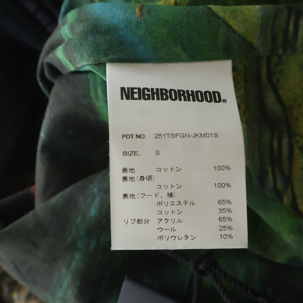 NEIGHBORHOOD(ネイバーフッド) 25SS ×Fucking Awesome Hooded Jacket ファッキンオーサム フーデッド ジャケット パーカー パープル 251TSFGN-JKM01S