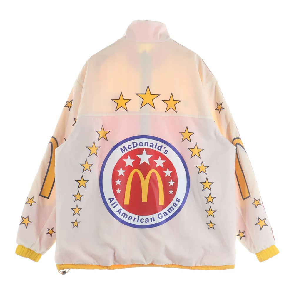 adidas(アディダス) ×Eric Emanuel×McDonald's エリックエマニュエル マクドナルド リバーシブル ナイロンジャケット マルチカラー H13536