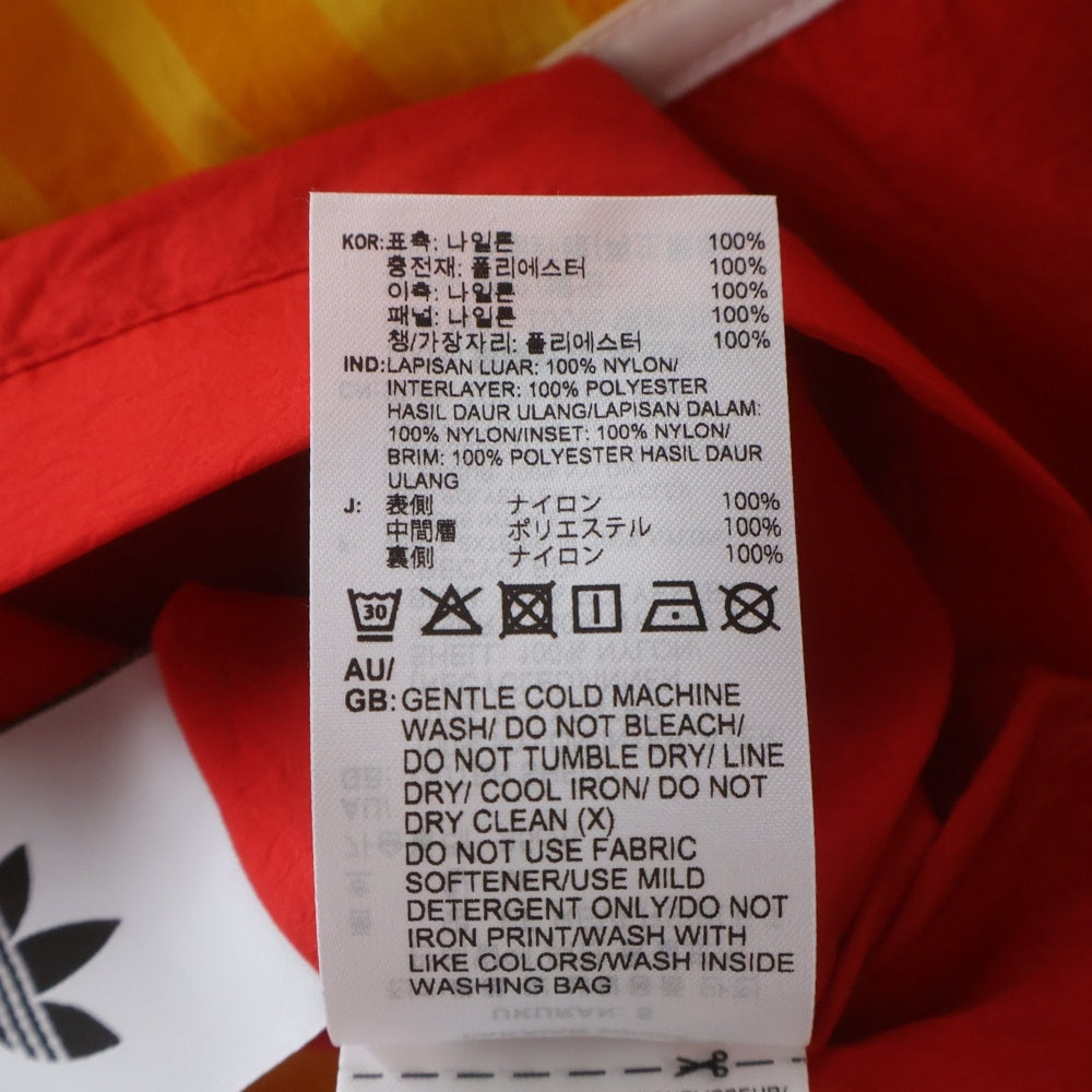 adidas(アディダス) ×Eric Emanuel×McDonald's エリックエマニュエル マクドナルド リバーシブル ナイロンジャケット マルチカラー H13536