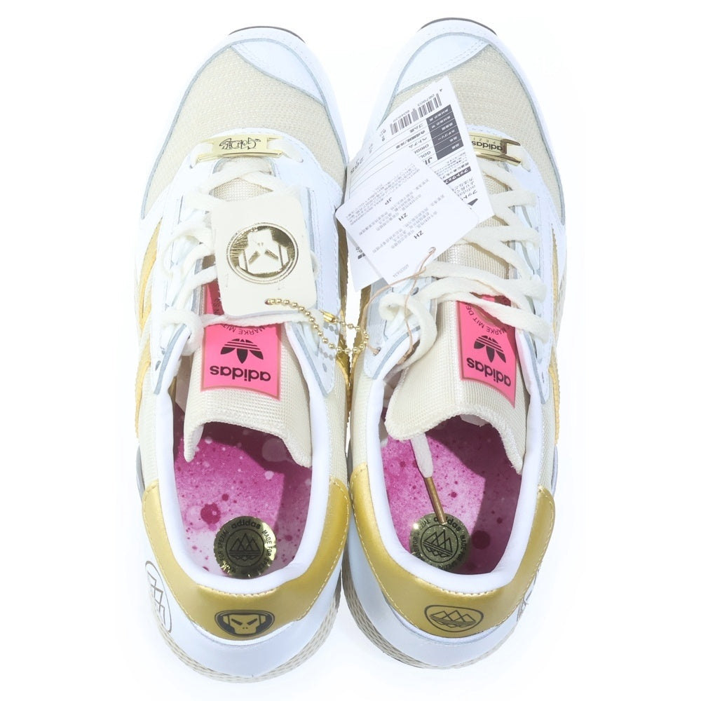 adidas(アディダス) ×GOLDIE Spezial SIlverbirch ゴールディ スペツィアル シルバーバーチ ローカットスニーカー ホワイト/ゴールド US8.5/26.5cm JI2085