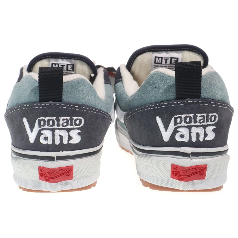 VANS(ヴァンズ) ×IMRAN PORATO OTW KNU SKOOL MTE-1 LX イムランポテト ニュースクール ローカットスニーカー グレー/ブルー US9/27cm VN000E3QBX9