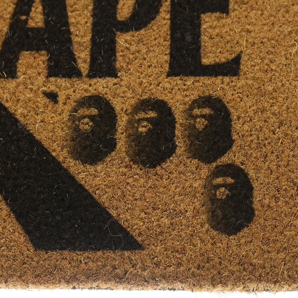SAINT MICHAEL(セントマイケル) 26SS ×A BATHING APE DOORMAT アベイシングエイプ ドアマット ブラウン SM-MK8-0000-C62