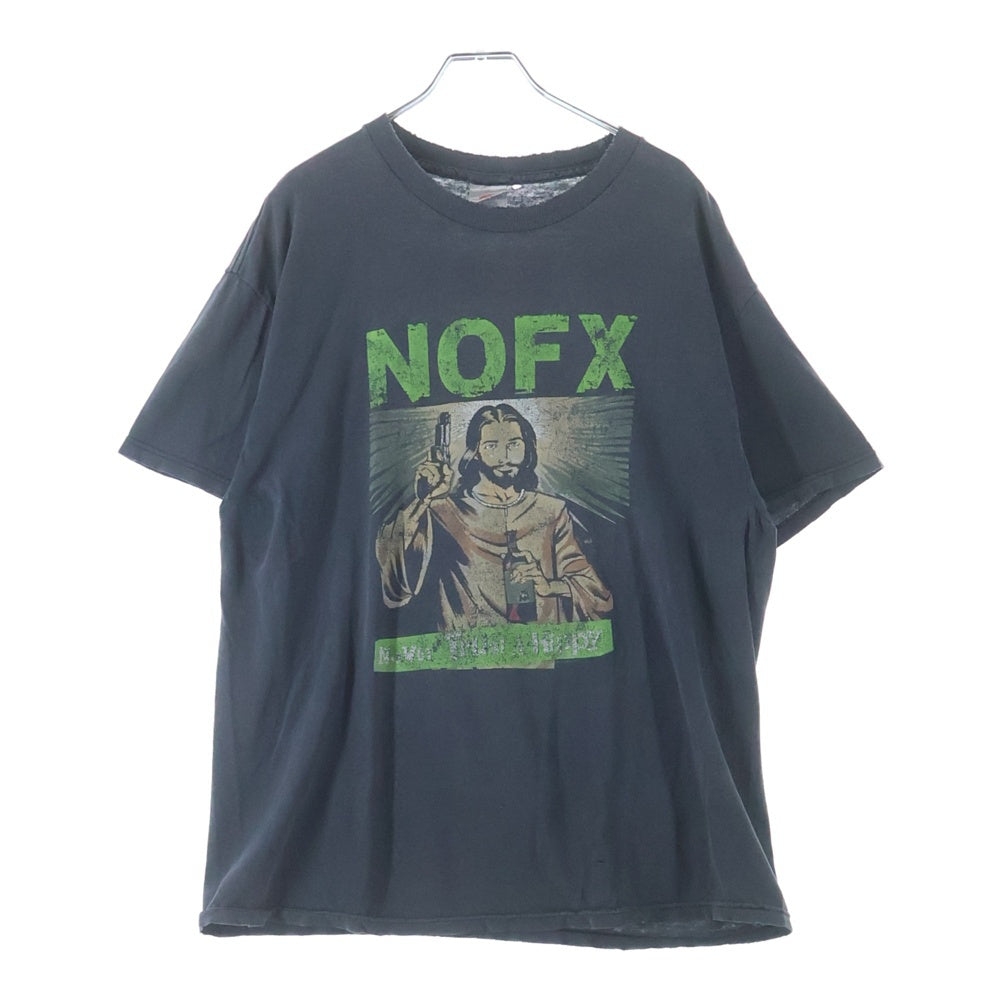VINTAGE(ヴィンテージ) 00S VINTAGE NOFX NEVER TRUST A HIPPY 2006 TEE ヴィンテージ ノーエフエックス ネバートラストアヒッピー フロントプリントTシャツ 半袖クルーネック