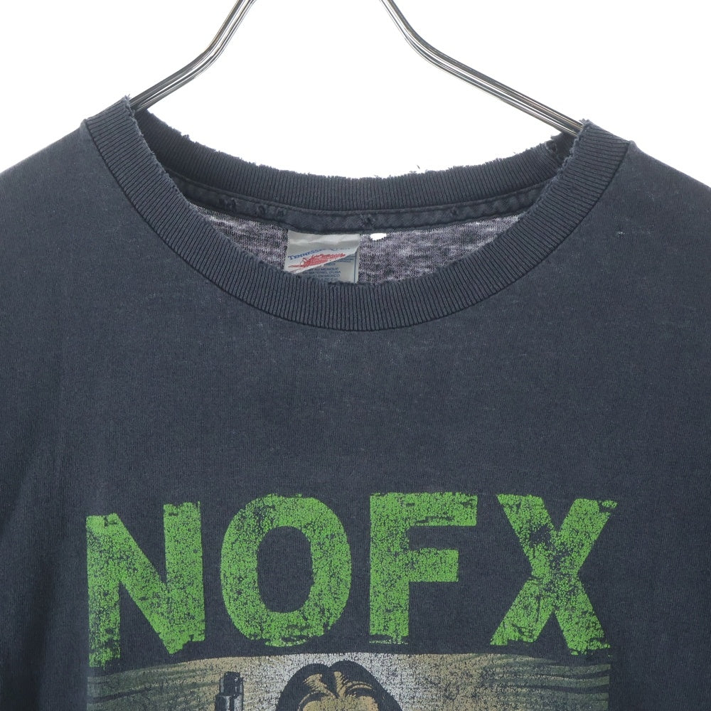 VINTAGE(ヴィンテージ) 00S VINTAGE NOFX NEVER TRUST A HIPPY 2006 TEE ヴィンテージ ノーエフエックス ネバートラストアヒッピー フロントプリントTシャツ 半袖クルーネック