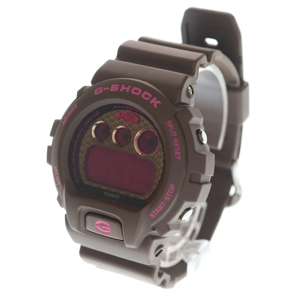 CASIO(カシオ) ×HARDIES NYC ハーディーズ ウォッチ 腕時計 DW-6900HH-5JR ブラウン/ピンク