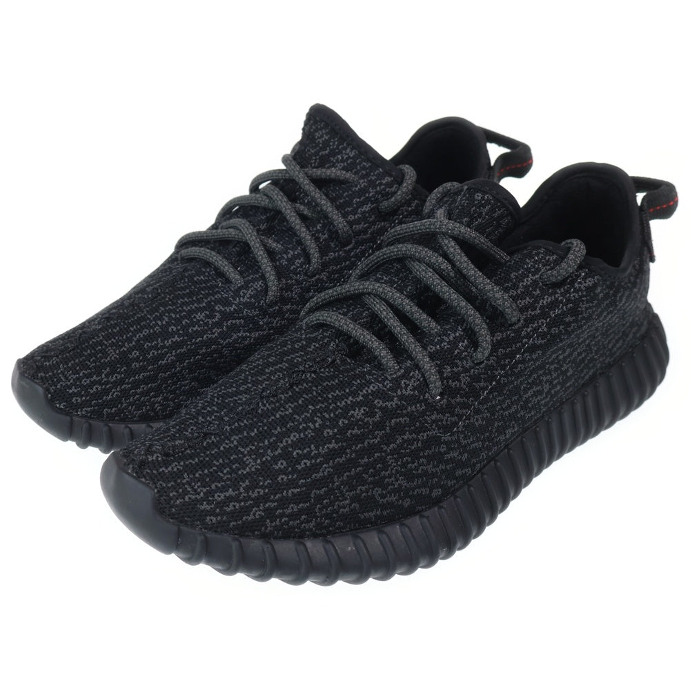 adidas(アディダス) YEEZY BOOST 350 PIRATE BLACK イージーブースト350 パイレーツブラック ローカットスニーカー ブラック US8.5/26.5cm BB5350