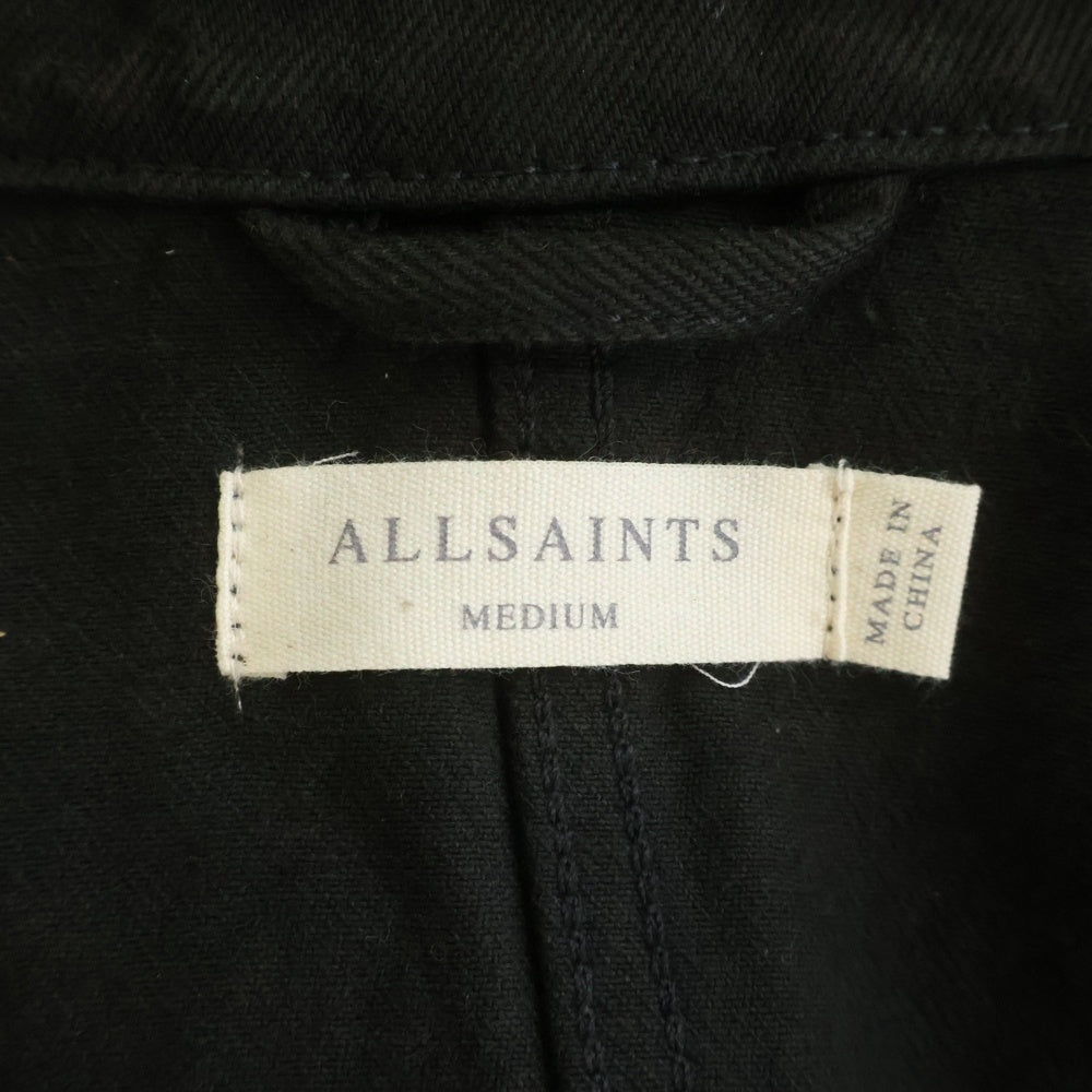 ALLSAINTS(オールセインツ) CARLTON JACKET カールトン デニム ジャケット ブラック