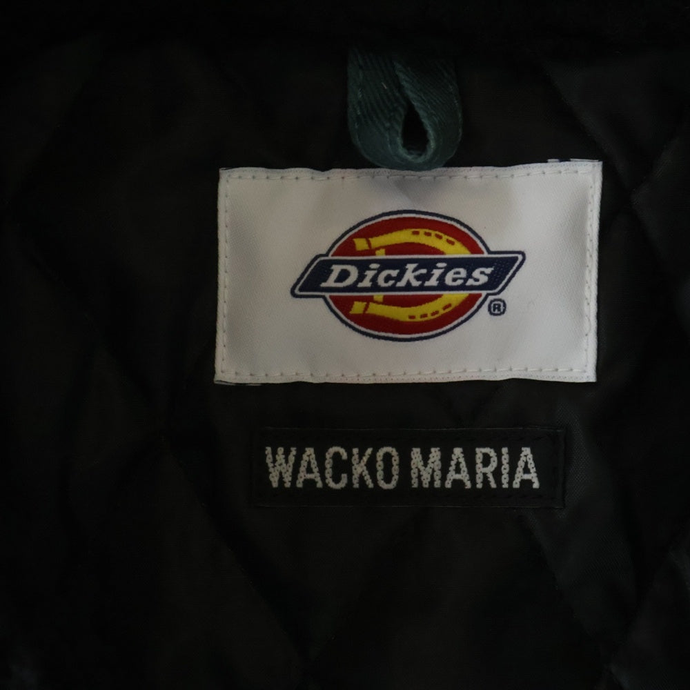WACKO MARIA(ワコマリア) 25AW ×DICKIES WORK JACKET ディッキーズ 襟ボア ワークジャケット グリーン 25FW-WMO-DC01
