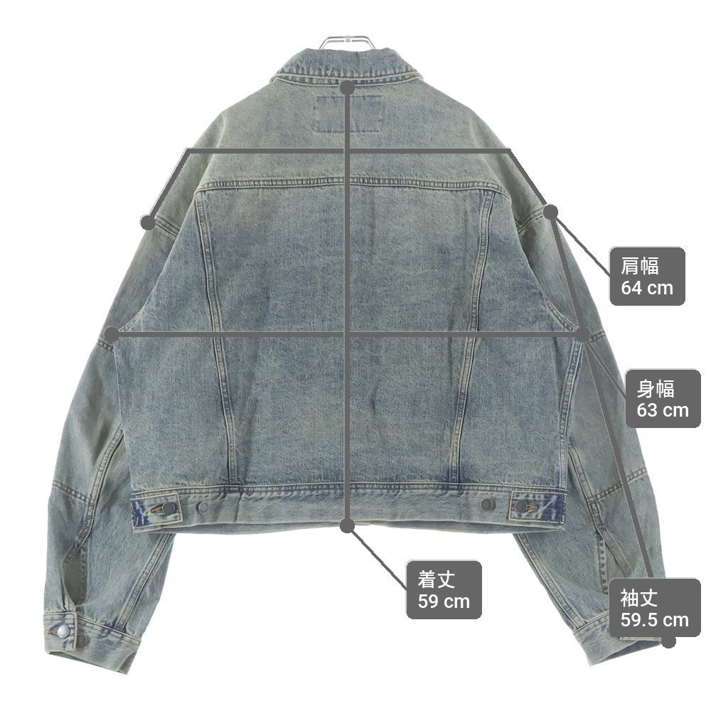 entire studios(エンタイア スタジオ) 24SS GEM DENIM JACKET ジェム デニム ジャケット インディゴ ES2427SW