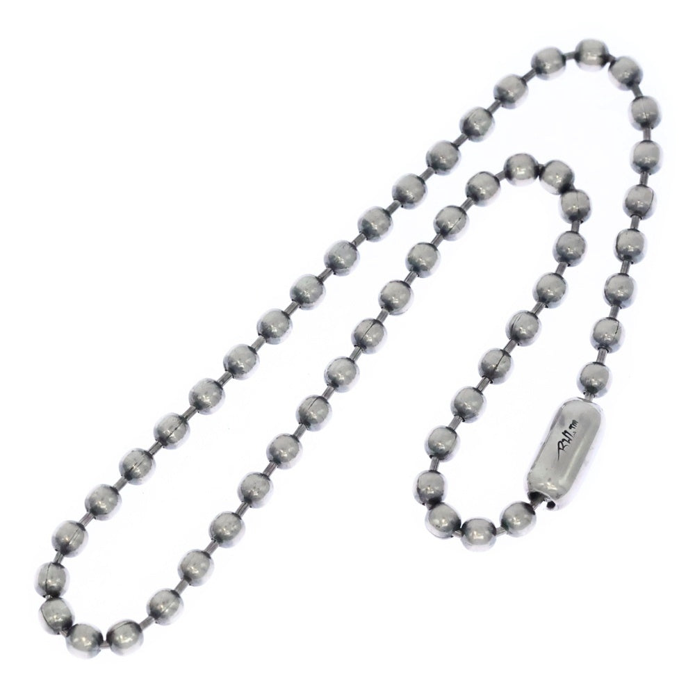 Bill Wall Leather/BWL(ビルウォールレザー) LARGE BALL CHAIN 16inch ラージボールチェーン シルバー