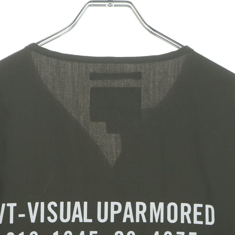 WTAPS(ダブルタップス) 24SS SCOUT 02 LS POLY BROADCLOTH SPEC バックプリント 長袖ノーカラーシャツ オリーブ 241CWDT-SHM06