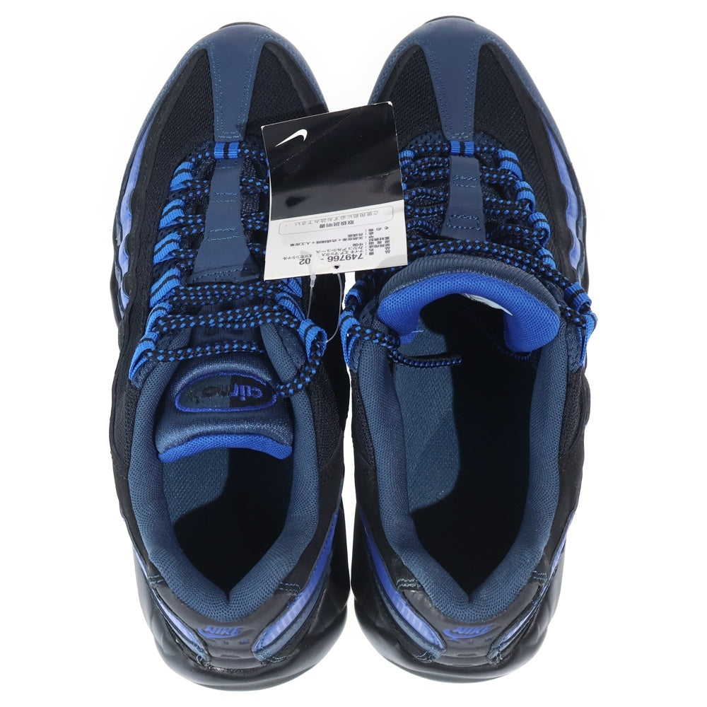 NIKE(ナイキ) 【観賞用2015年】AIR MAX 95 ESSENTIAL SQUADRON BLUE エアマックス エッセンシャル スクアドロンブルー ローカットスニーカー US10.5/28.5cm 749766-402