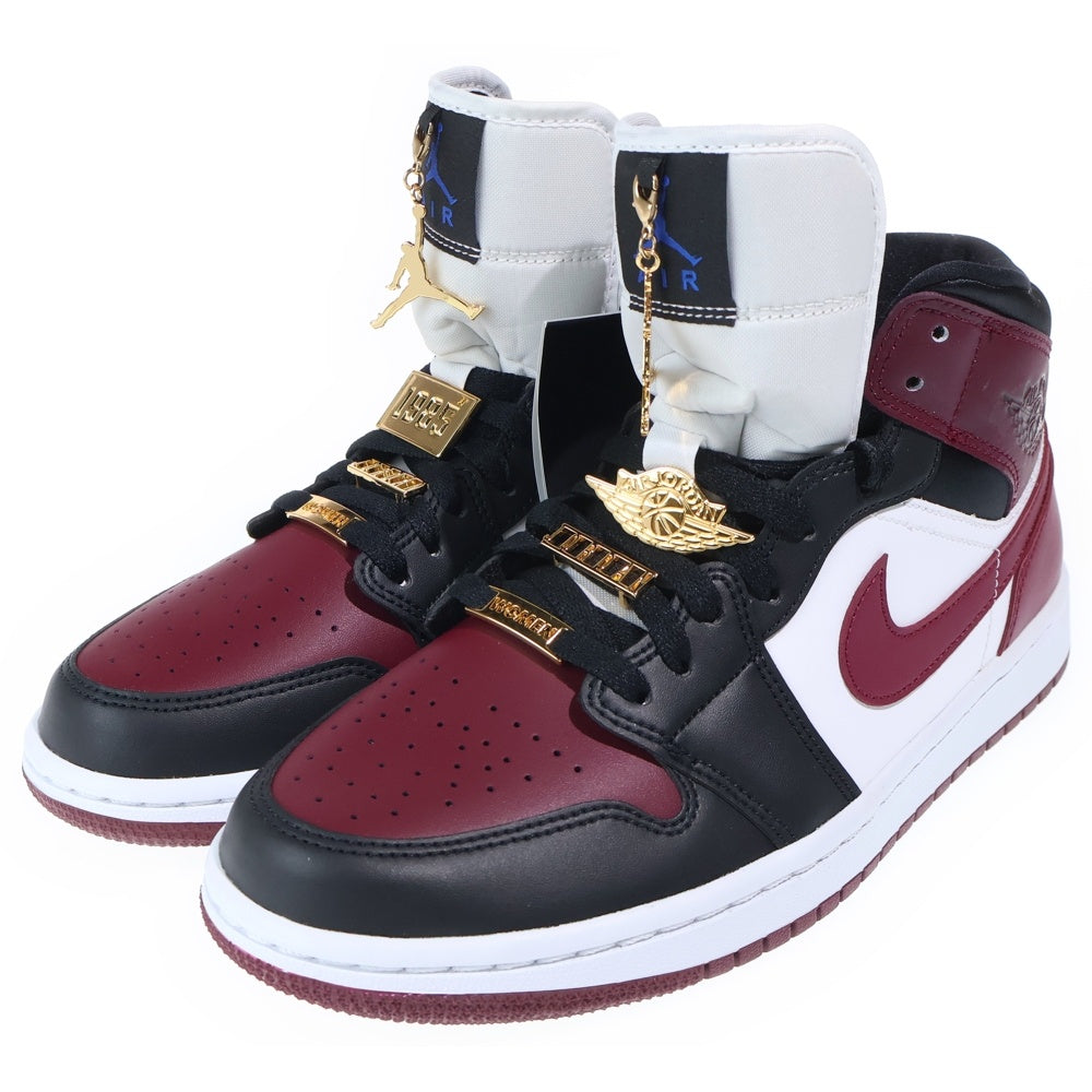 NIKE(ナイキ) WMNS AIR JORDAN 1 MID SE Dark Beetroot ウィメンズ エアジョーダン1 ダークビートルート ミッドカットスニーカー US9.5/26.5cm CZ4385-016 レディース