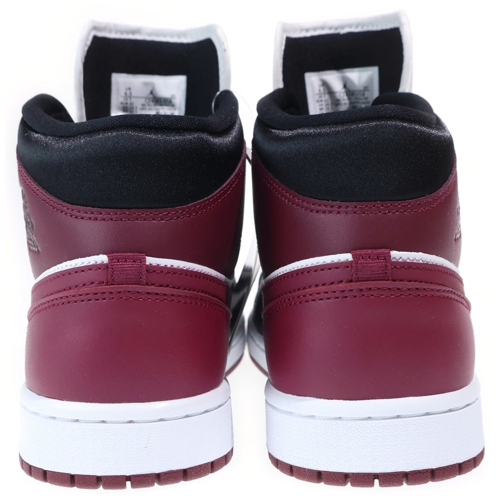 NIKE(ナイキ) WMNS AIR JORDAN 1 MID SE Dark Beetroot ウィメンズ エアジョーダン1 ダークビートルート ミッドカットスニーカー US9.5/26.5cm CZ4385-016 レディース