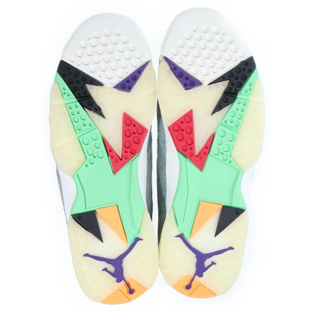NIKE(ナイキ) AIR JORDAN 7 RETRO SE Hare 2.0 エアジョーダン7 レトロ ヘア2.0 ハイカットスニーカー ブルー/ピンク US8.5/26.5cm CT8528-002