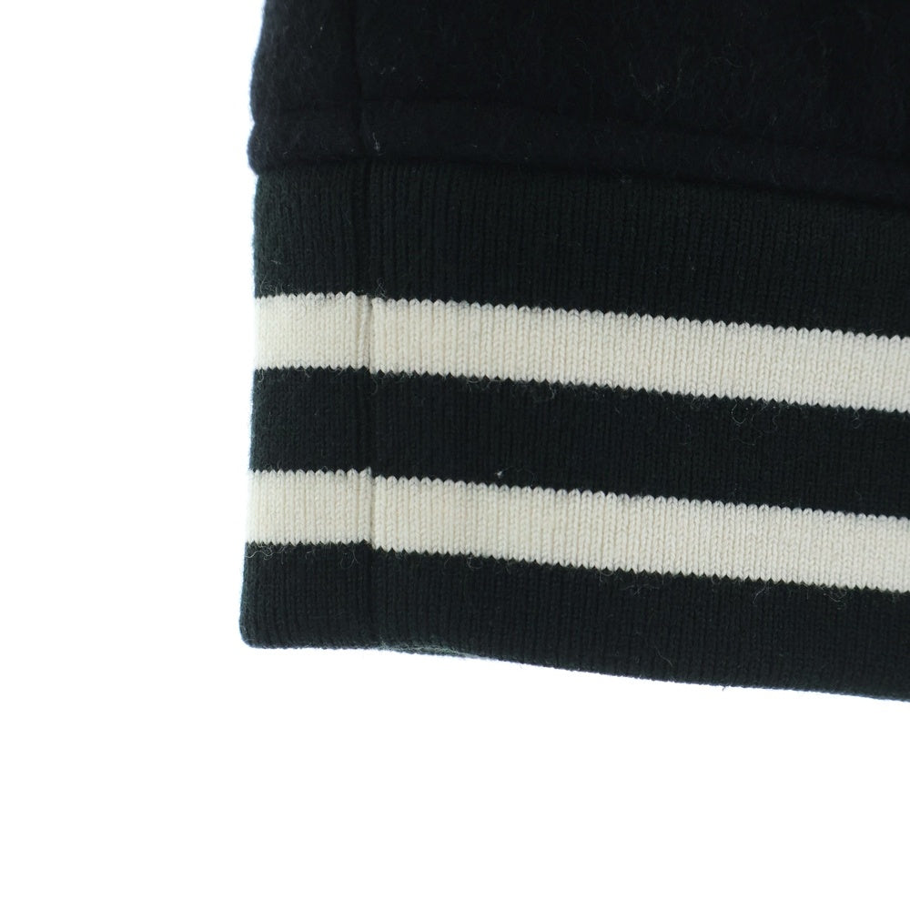 F.C.R.B./F.C.Real Bristol/FCRB(エフシーアールビー/エフシーレアルブリストル) 18AW WOOL MELTON STADIUM JACKET ウールメルトン スタジアムジャケット ブラック FCRB-189050