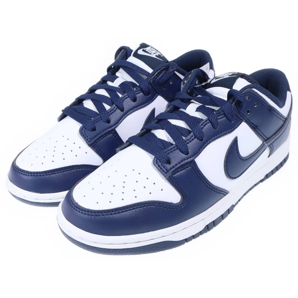 NIKE(ナイキ) DUNK LOW RETRO MIDNIGHT ダンク レトロ ミッドナイト ローカットスニーカー ネイビー/ホワイト US8.5/26.5cm HF5441-107
