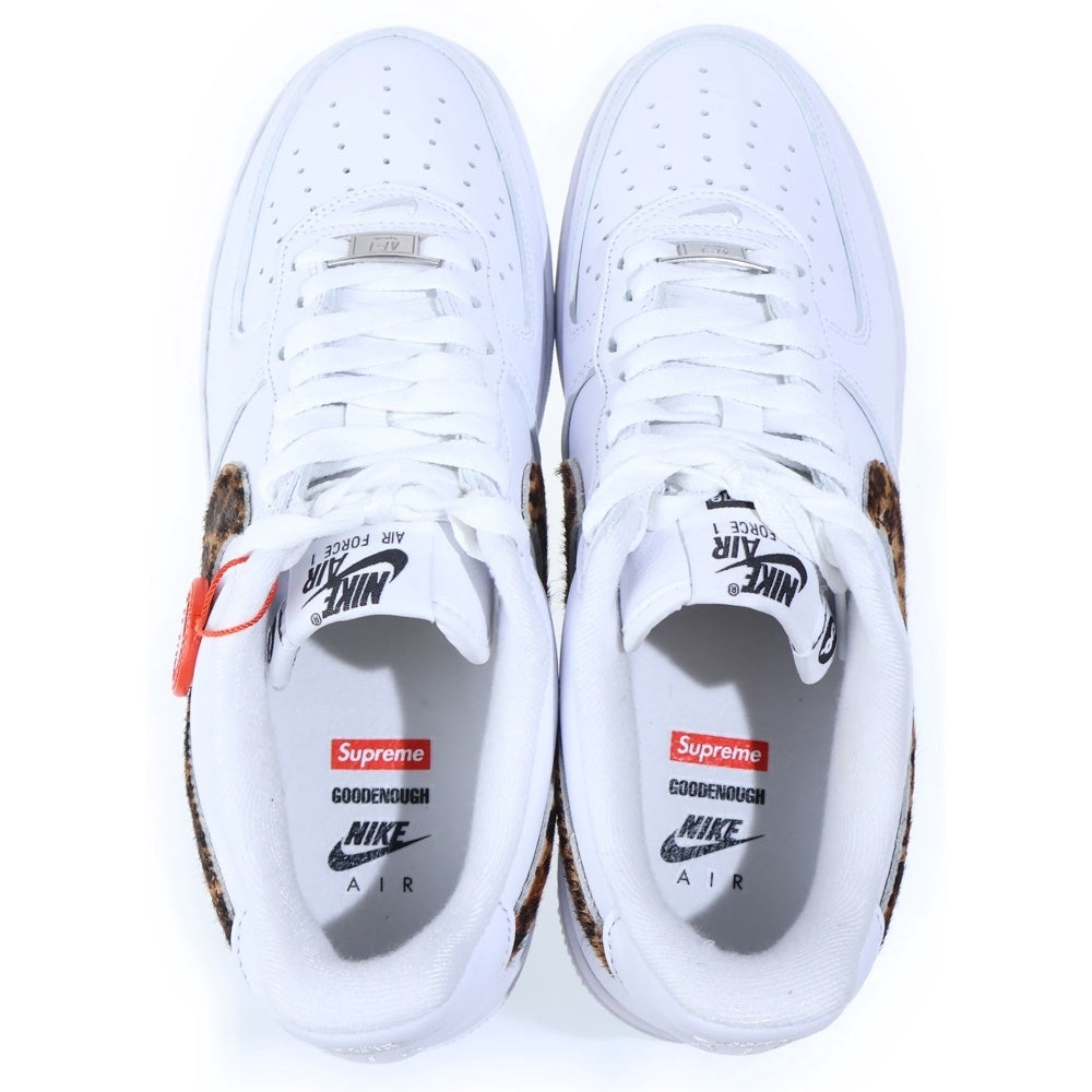 NIKE(ナイキ) 25SS×SUPREME×GOODENOUGH AIR FORCE 1 LOW SP シュプリーム グッドイナフ エアフォースワン ローカットスニーカー ホワイト US8.5/26.5cm IM3483-100