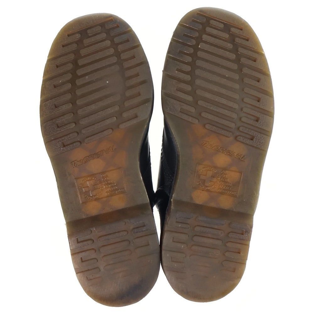 Dr.Martens(ドクターマーチン) ×Yohji Yamamoto ヨウジヤマモト 8ホール サイドジップ レースアップ レザー ブーツ ブラック HR-E14-735-1A2