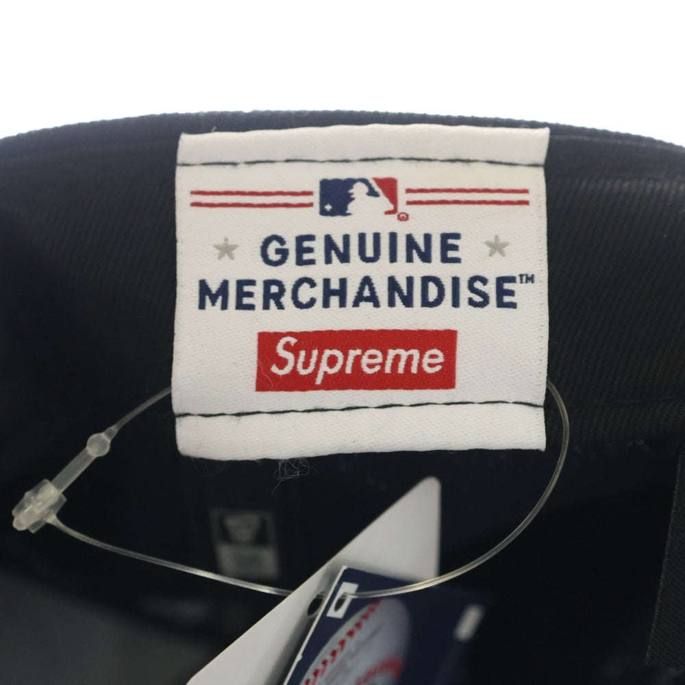 SUPREME(シュプリーム) 25AW ×NEW ERA MLB Teams Box Logo Cap ニューエラ MLBチームズ ボックスロゴ ベースボールキャップ 帽子 ネイビー