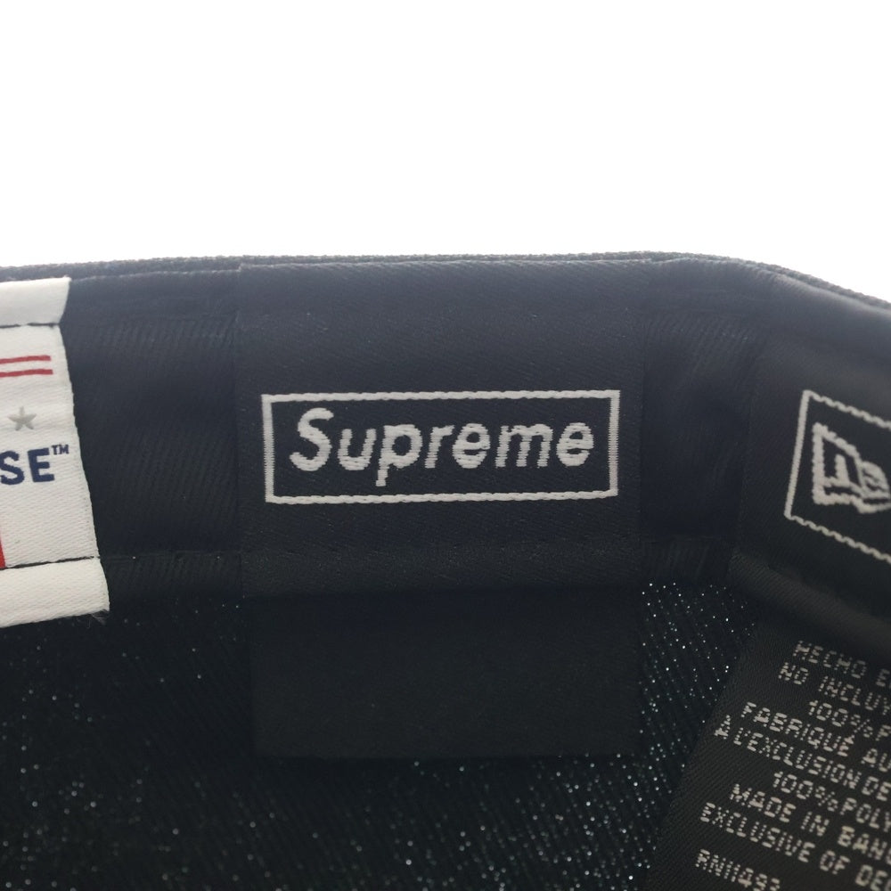 SUPREME(シュプリーム) 25AW ×NEW ERA MLB Teams Box Logo Cap ニューエラ MLBチームズ ボックスロゴ ベースボールキャップ 帽子 ブラック