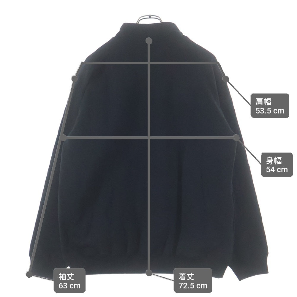 FTC(エフシーティー) QUILTED HALF ZIP SWEATSHIRT キルティング加工 ハーフジップ スウェット トレーナー ブラック FTC025AWSW09