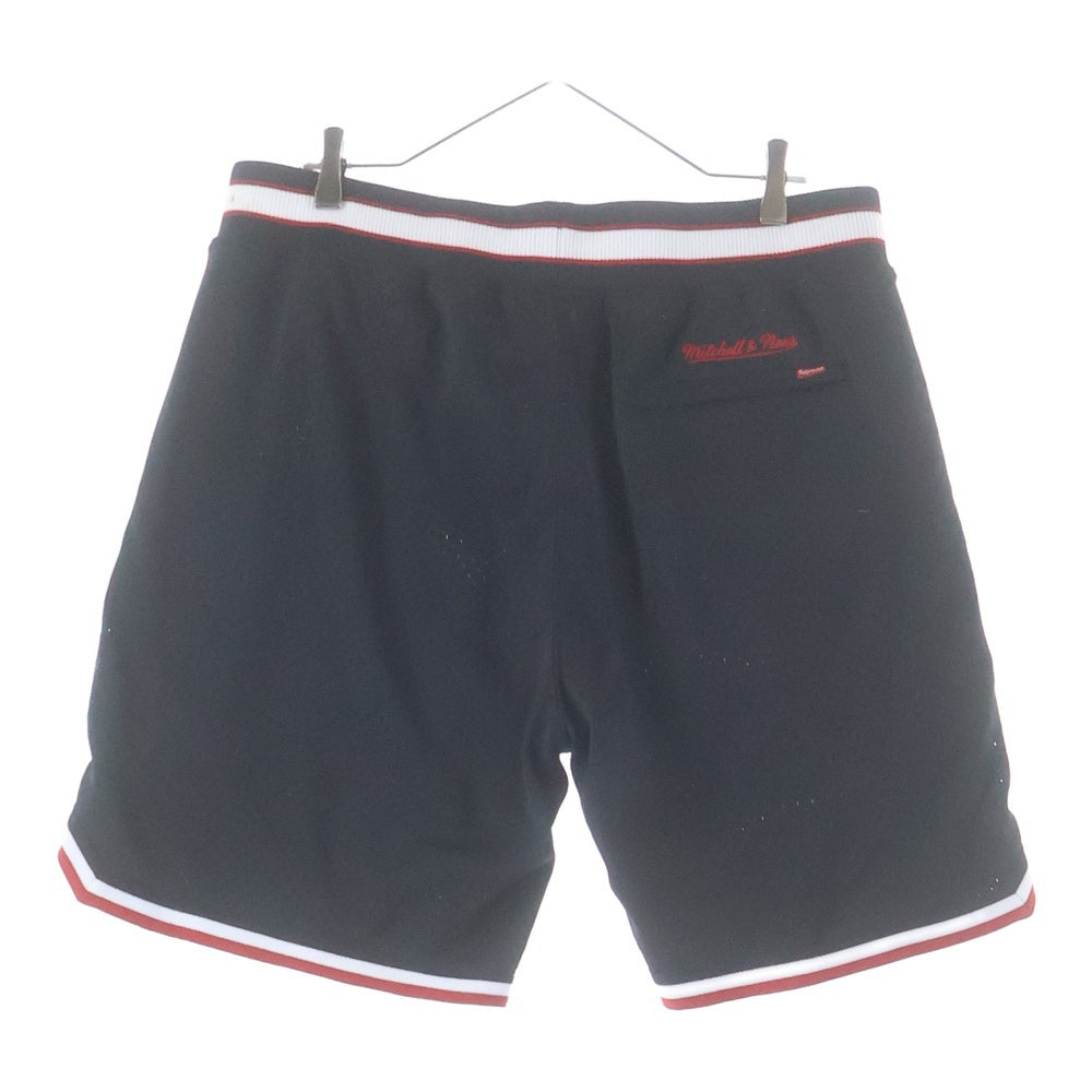SUPREME(シュプリーム) 21SS ×Mitchell & Ness Basketball Short ミッチェル&ネス バスケットボールショーツ ハーフパンツ ブラック