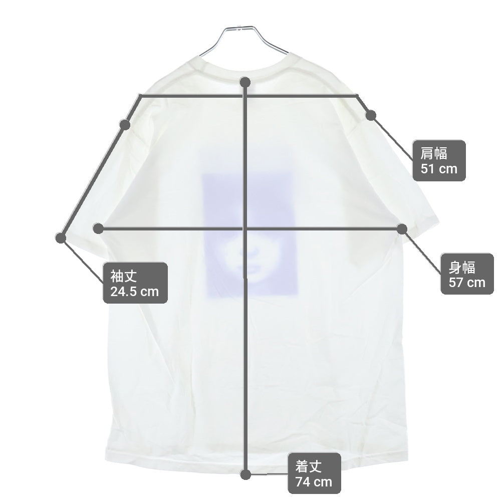 SUPREME(シュプリーム) 24SS ×Margaret Keane Teardrop Tee マーガレットキーン ティアドロップ プリント クルーネックTシャツ カットソー ホワイト