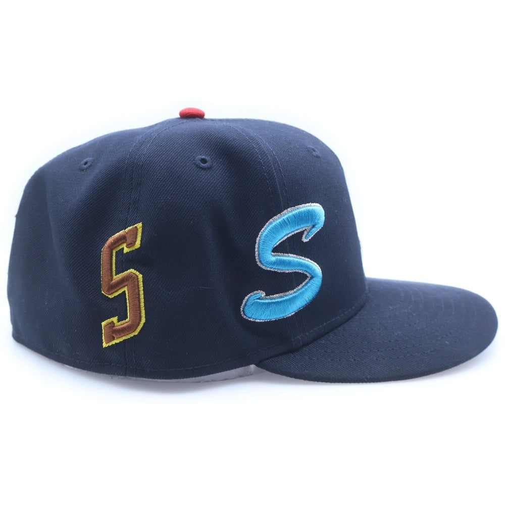 SUPREME(シュプリーム) 25SS ×NEW ERA Multi S Logo ニューエラ マルチ エスロゴ キャップ 帽子 ネイビー