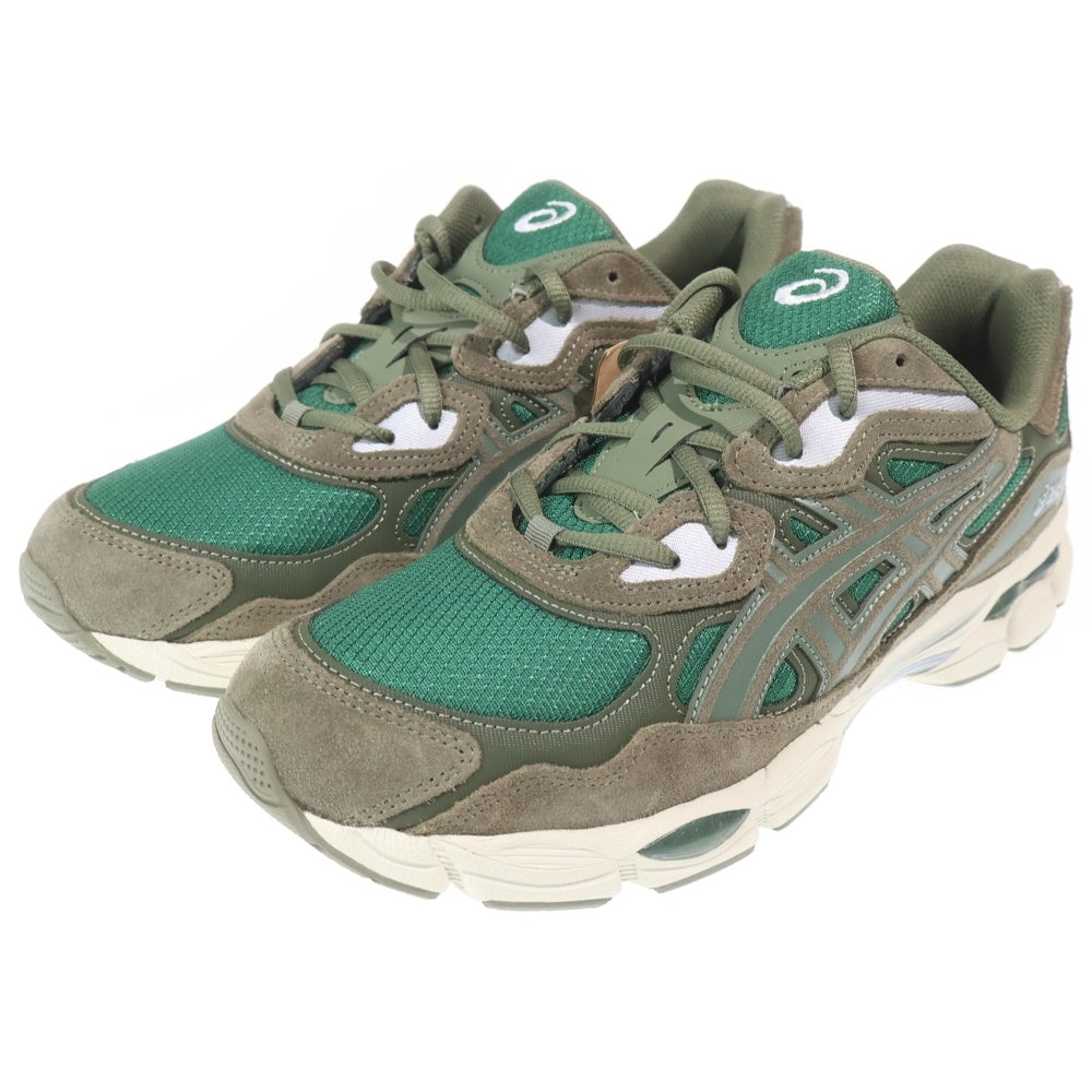 ASICS(アシックス) GEL-NYC ゲル-エヌワイシー ローカットスニーカー US11/28.5cm カーキ/ブラウン 1203A739-300