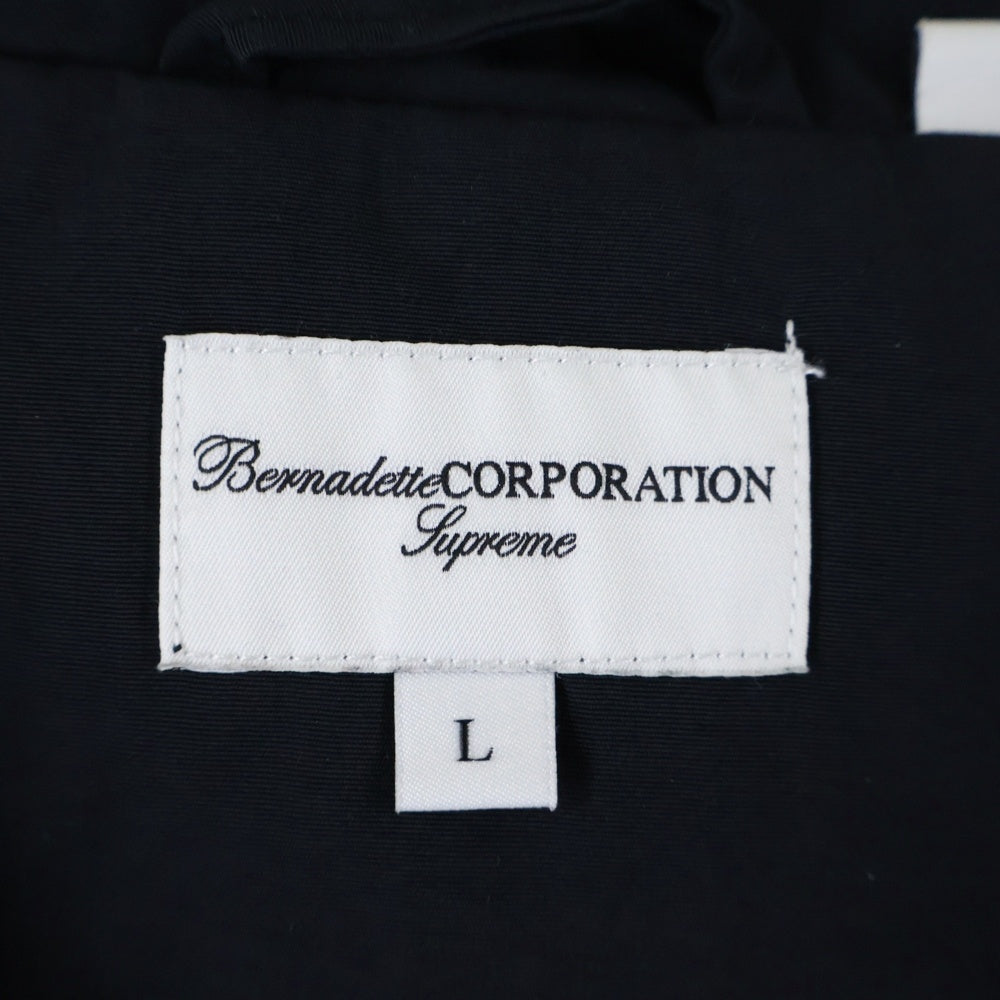SUPREME(シュプリーム) 23SS ×BERNADETTE CORPORATION Track Jacket バーナデッド コーポレーション ナイロントラックジャケット ブラック