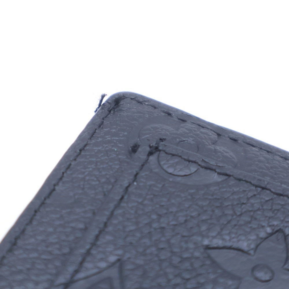 LOUIS VUITTON(ルイヴィトン) モノグラムアンプラント ポルトフォイユ クレア レザー 二つ折り財布 ウォレット ブラック M80151 AR1201 レディース