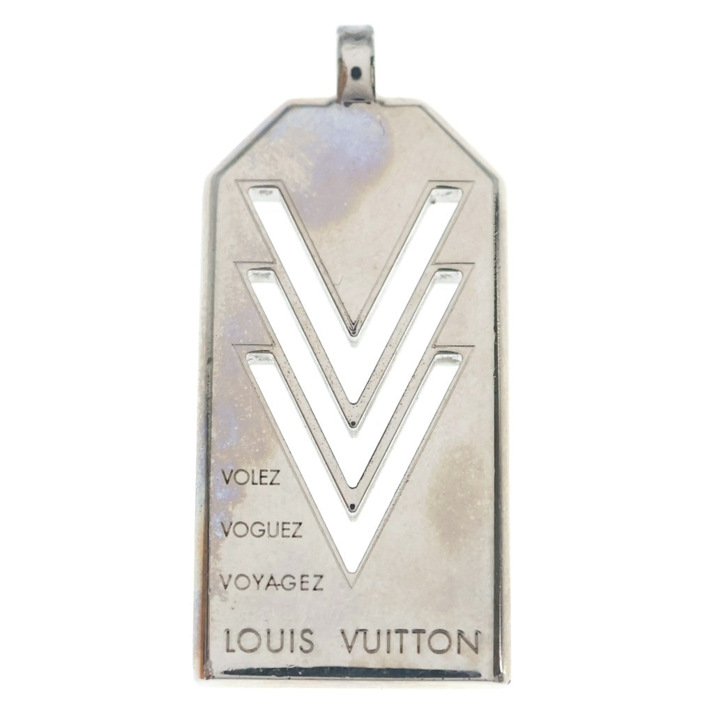LOUIS VUITTON(ルイヴィトン) トリプルV ネックレストップ シルバー M00050