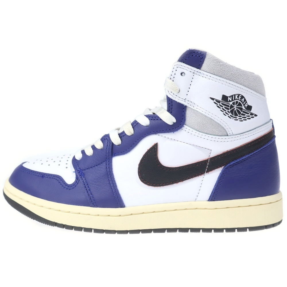NIKE(ナイキ) AIR JORDAN 1 HIGH OG RARE AIR DEEP ROYAL BLUE エアジョーダン ハイ OG レア エアディープ ロイヤルブルー ハイカットスニーカー US9/27cm DZ5485-100
