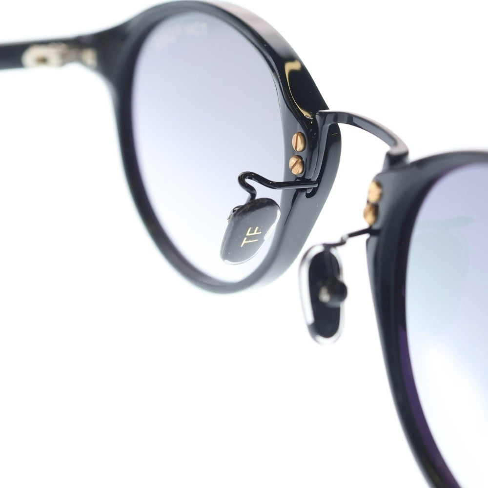 TOM FORD(トムフォード) アジアンフィット オーバルフレーム サングラス メガネ ブラック TF1050-D