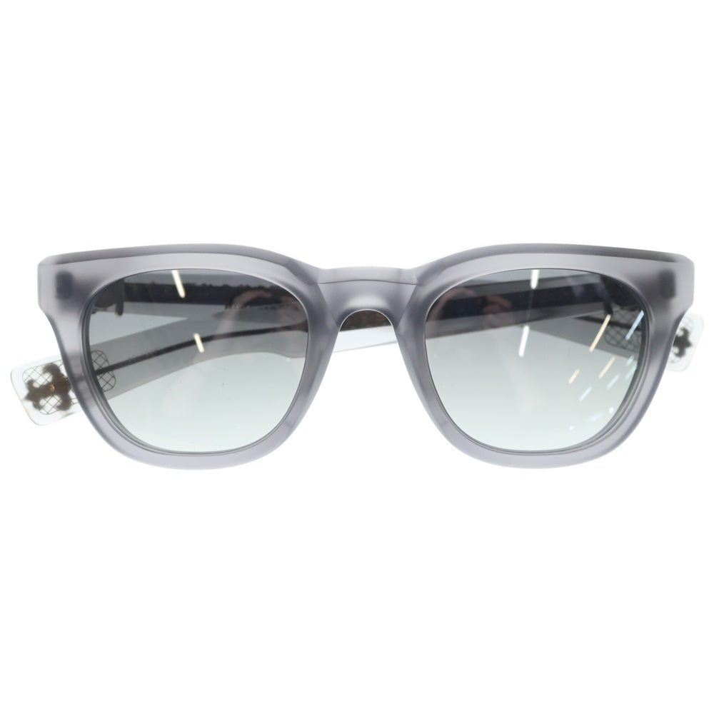 CHROME HEARTS(クロムハーツ) PENETRANUS REX BSフレア ウェリントンフレーム サングラス メガネ グレー/ゴールド