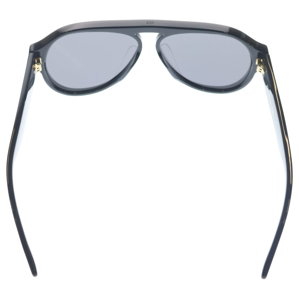 DIOR(ディオール) DIORSIGNATURE A1U ディオールシグネチャー ティアドロップフレーム サングラス メガネ ブラック レディース