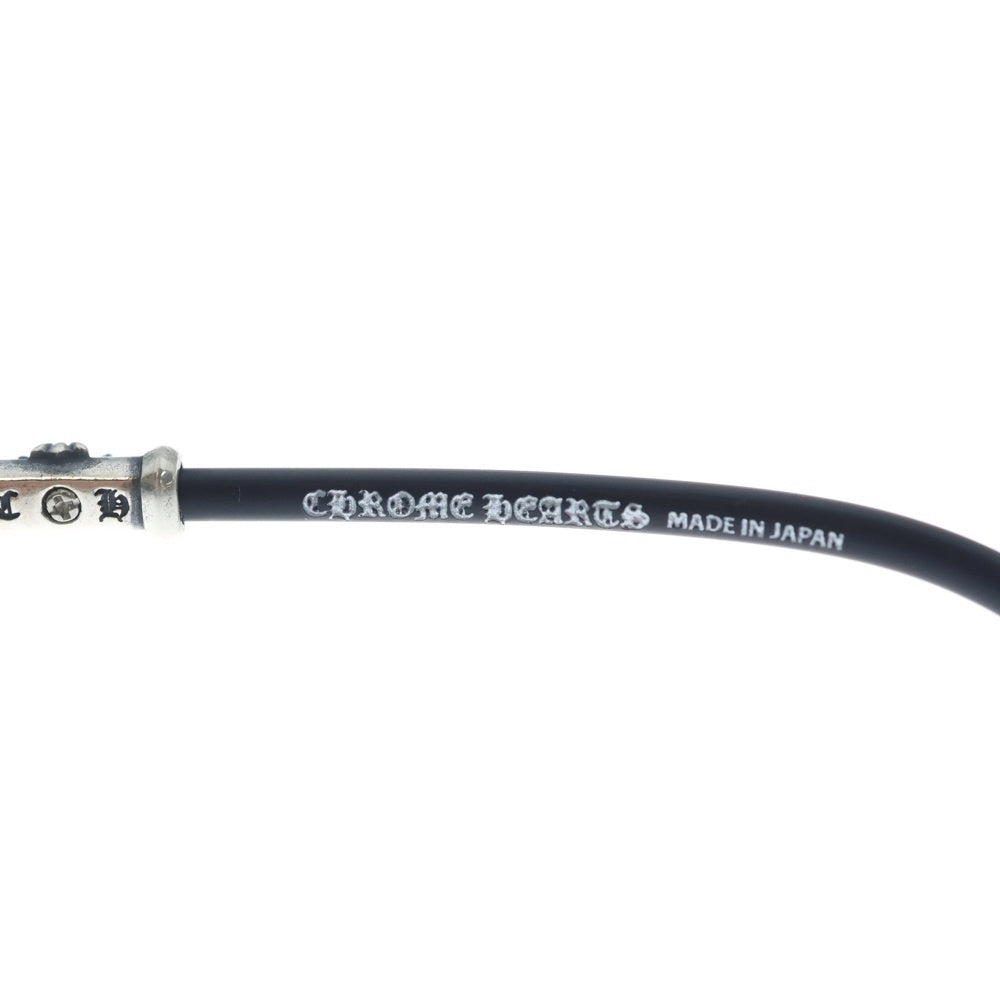 CHROME HEARTS(クロムハーツ) PILLS 3 ピルス フローラルテンプル スクエアフレーム サングラス メガネ ブラック