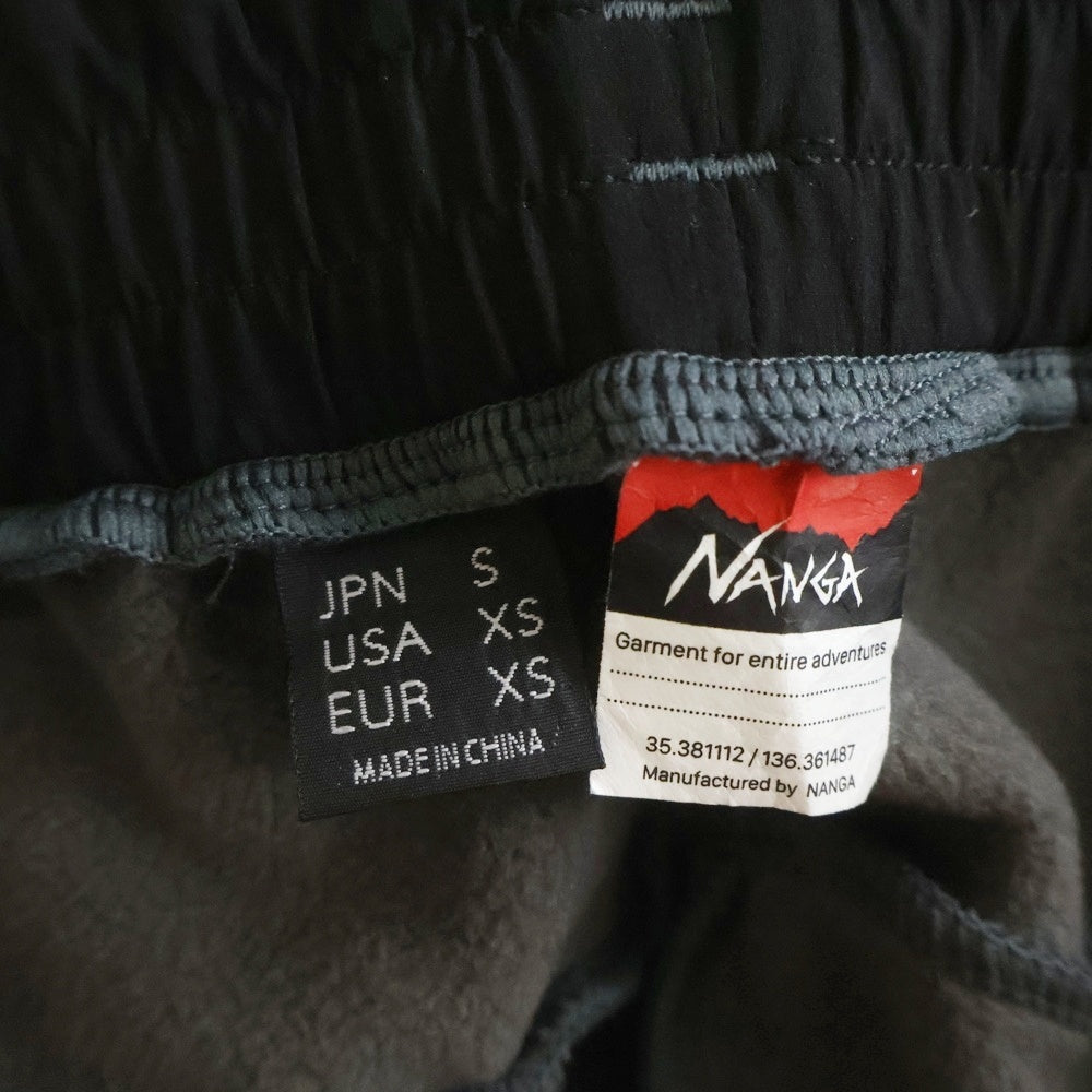 NANGA(ナンガ) POLARTEC POWER STRETCH PANTS ポーラーテック パワー ストレッチ フリースパンツ グレー NW2441-1I602-A