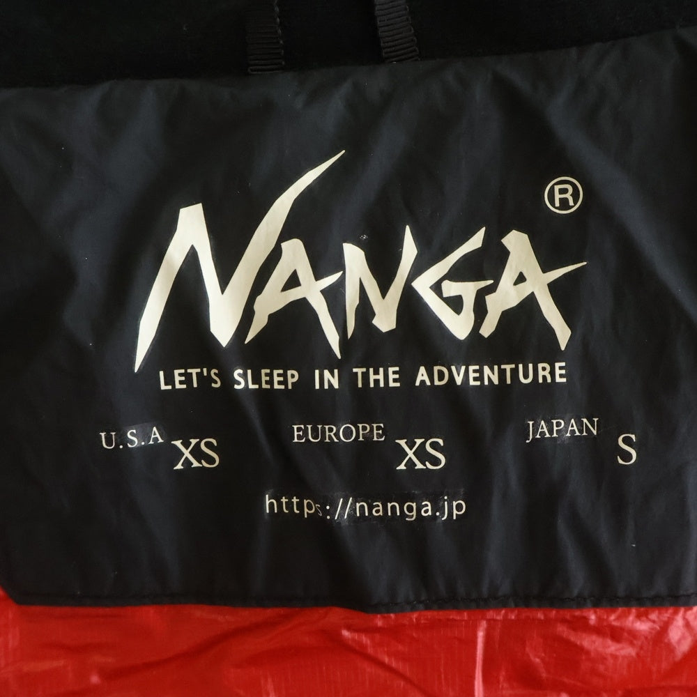 NANGA(ナンガ) NORTHERN LIGHTS DOWN JACKET ノーザン ライト フーデッド ダウンジャケット ブラック