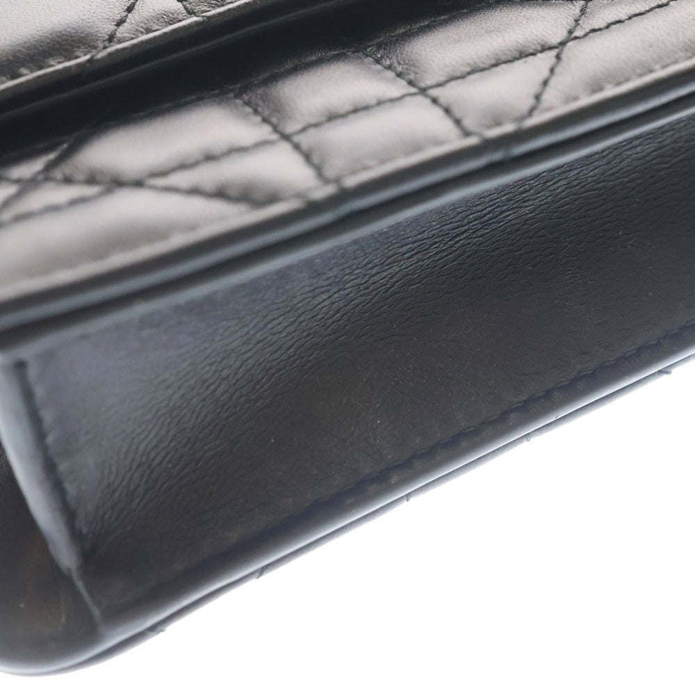 Christian Dior(クリスチャンディオール) MISS CARO ミスカロ カナージュ チェーンショルダーバッグ ブラック S5225UDAX レディース