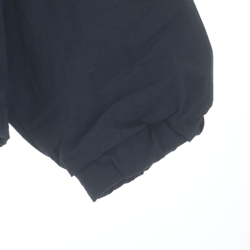 The Ennoy Professional(エンノイプロフェッショナル) 23SS エンブロイダリーロゴ ジップアップ ナイロンジャケット ブラック SS23BRENJK01LV
