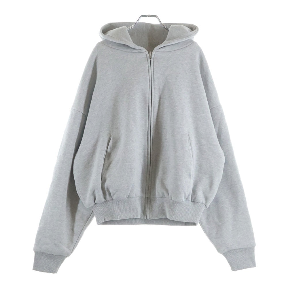 entire studios(エンタイア スタジオ) ZIP HOODIE リバーシブル スウェット ジップアップパーカー グレー ES2488